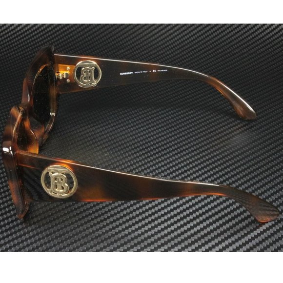 Burberry Polarized Havana Gold Emblem Women Sunglasses main image 4